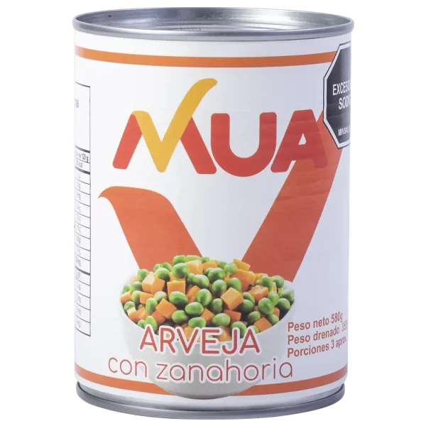 Arveja con Zanahoria MUA 580g