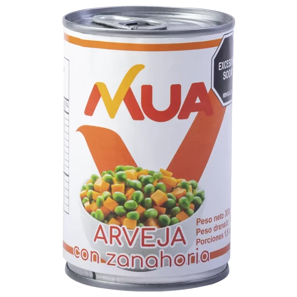 Arveja con Zanahoria MUA 300g