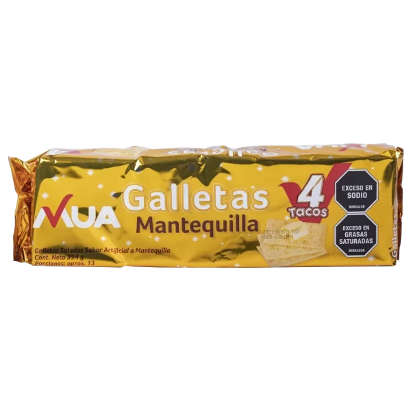 Galletas Mantequilla 4 Tacos MUA 394g