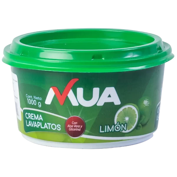 Crema Lavaplatos Limón MUA 1000g