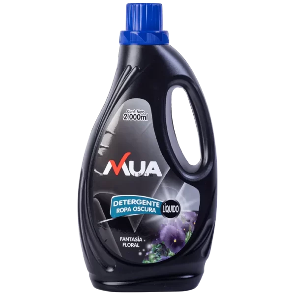 Detergente Líquido Ropa Oscura Fantasía Floral MUA 2000ml
