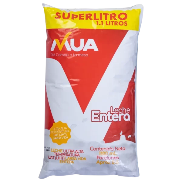Leche Entera Larga Vida MUA 1100ml
