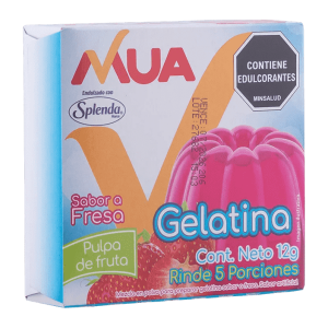 Gelatina Light Fresa MUA 12g