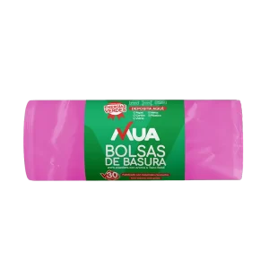 BOLSA DE BASURA PAPELERA ROSADA x30u MUA