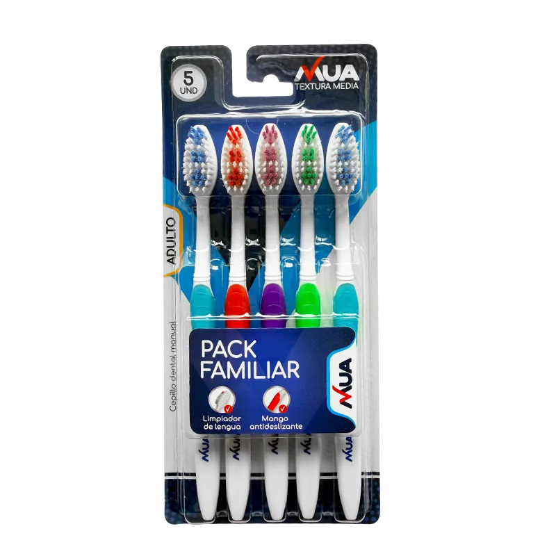 Cepillo Dental Pack Textura Media